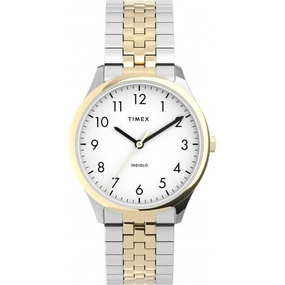 Ladies Easy Reader Two-Tone Watch TW2U40400