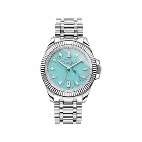 Ladies Imitation Turquoise Divine Watch
