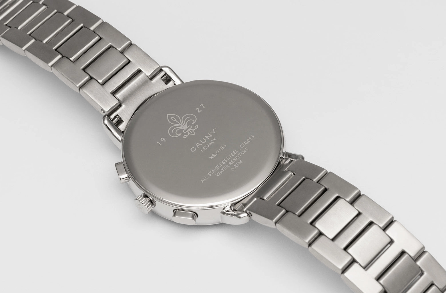 Legacy Chronograph White Steel