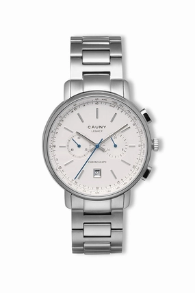 Legacy Chronograph White Steel