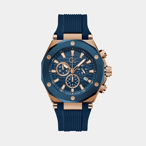 Legacy Men Quartz Blue Dial Chronograph Silicone Watch Z18006G7MF