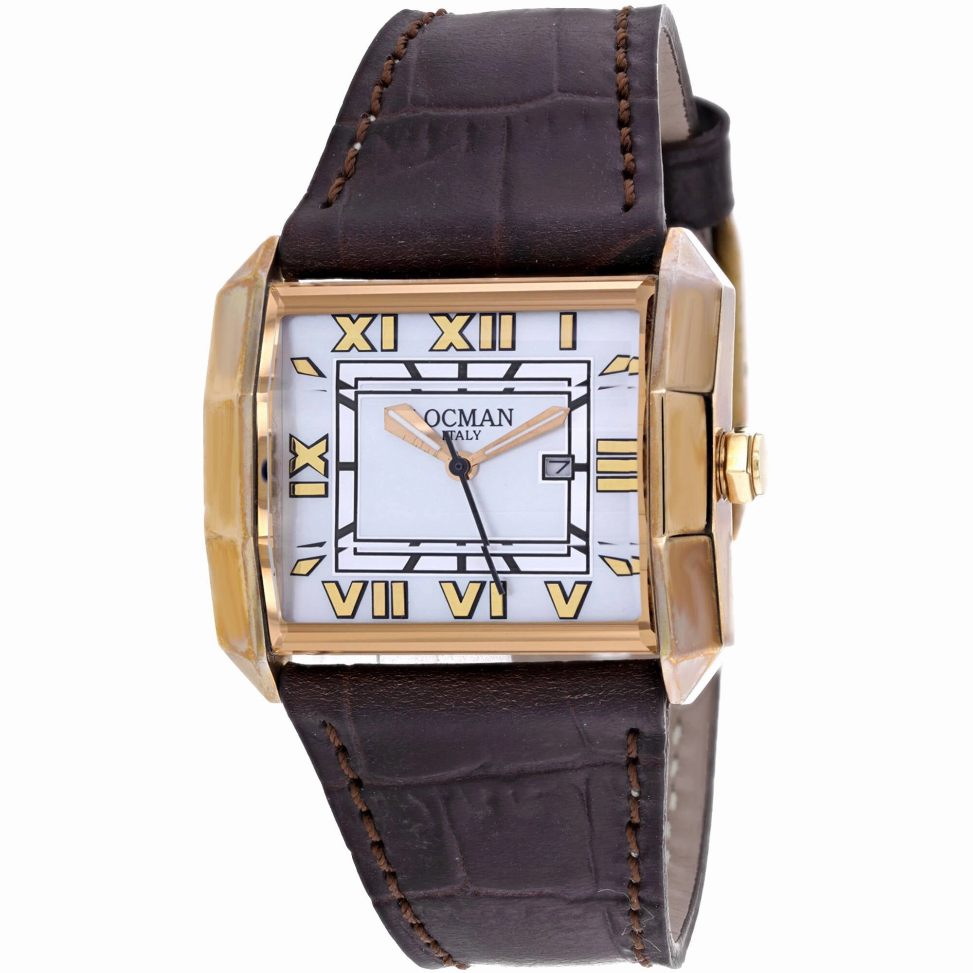 Locman Women's Watch - Classic Silver Dial Brown Leather Strap | 233MOPWH/BR LE