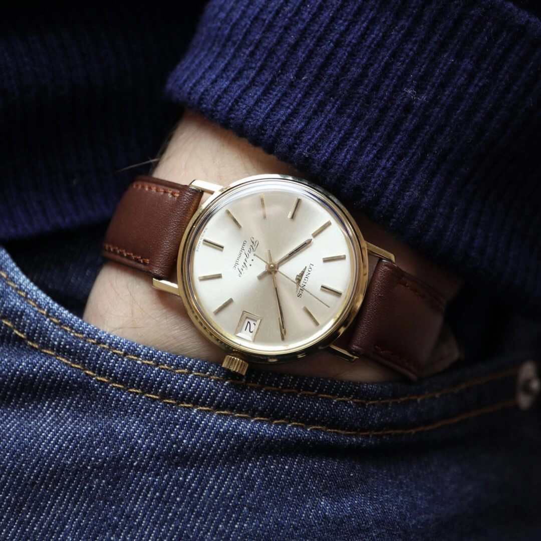 Longines Flagship 3418, 18k Gold, 1967