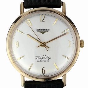 Longines Flagship Automatic 3403 "Big Ship", 9k Gold, 1963