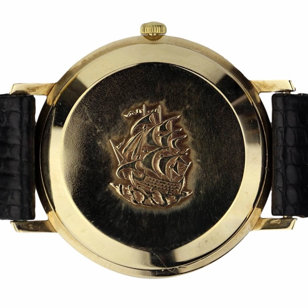 Longines Flagship Automatic 3403 "Big Ship", 9k Gold, 1963