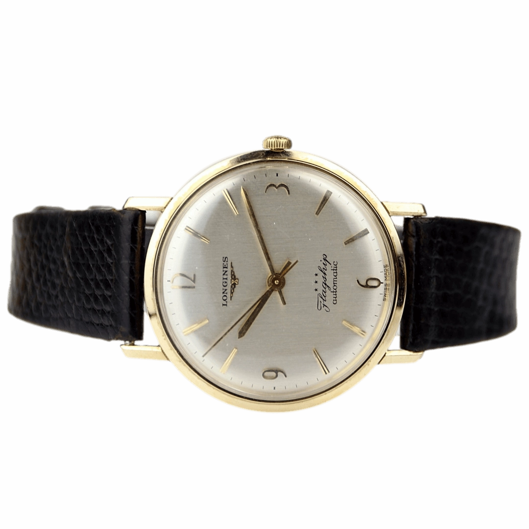 Longines Flagship Automatic 3403 "Big Ship", 9k Gold, 1963