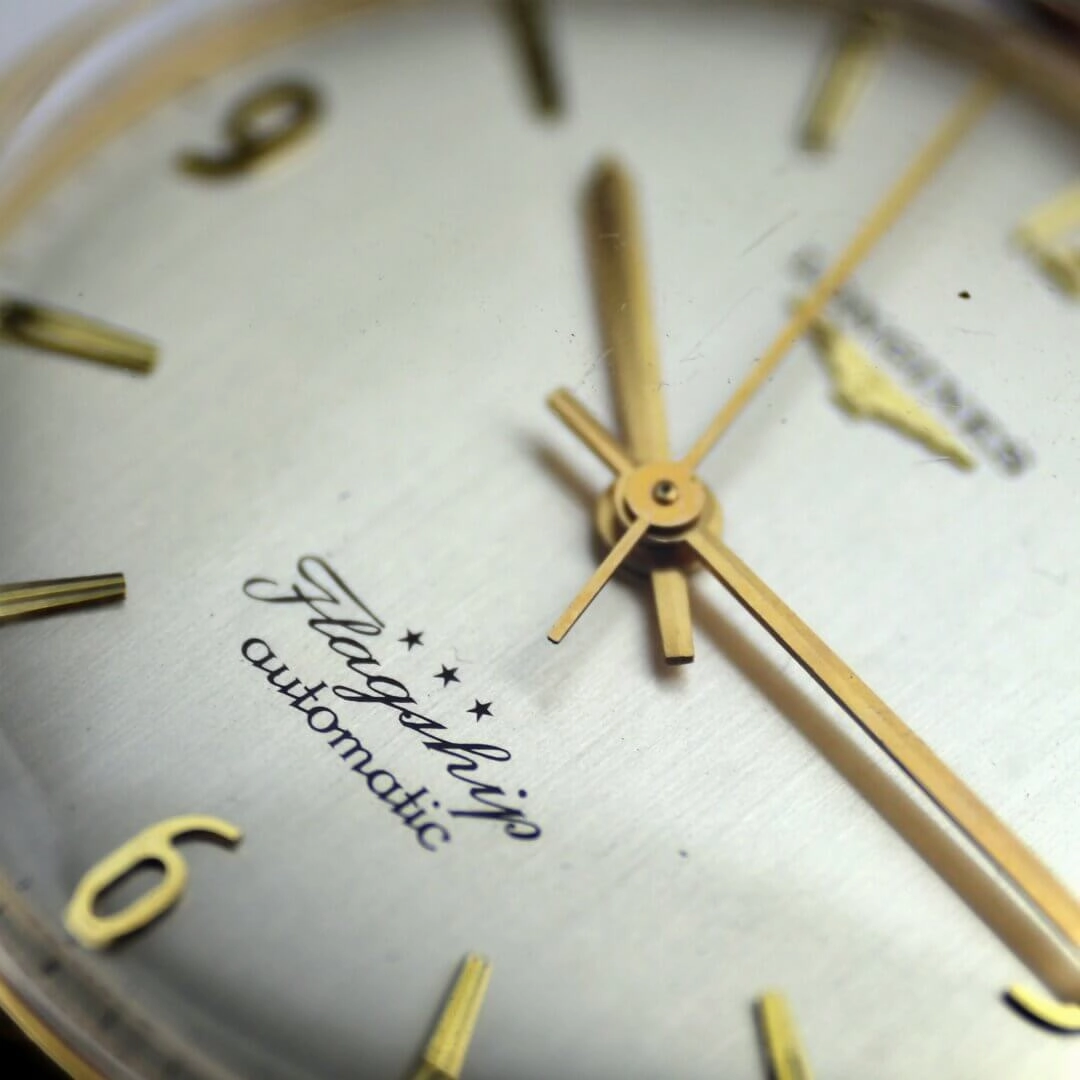 Longines Flagship Automatic 3403 "Big Ship", 9k Gold, 1963
