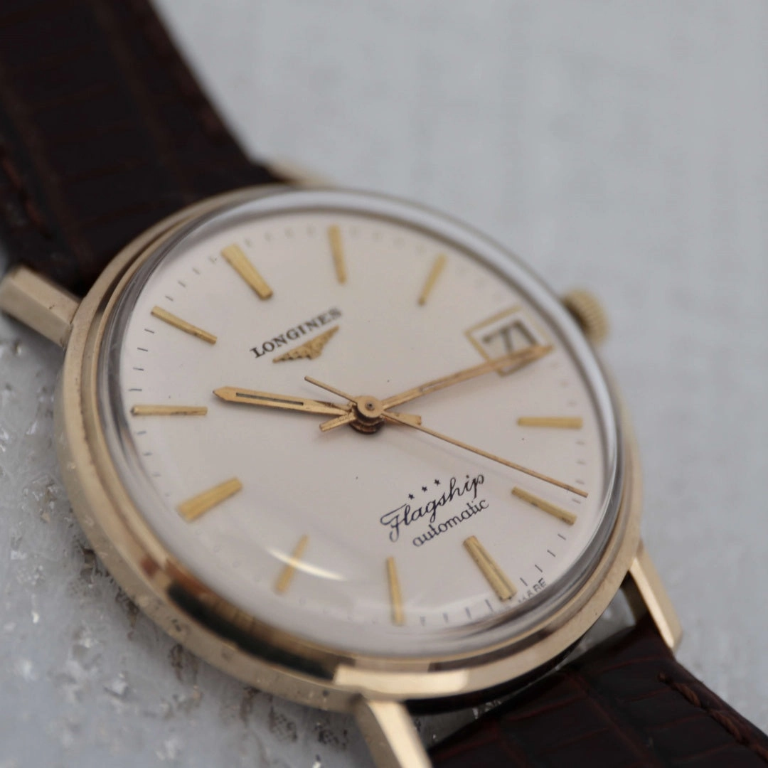 Longines Flagship Ref. 3418 "Big Ship" 9k Gold, 1967