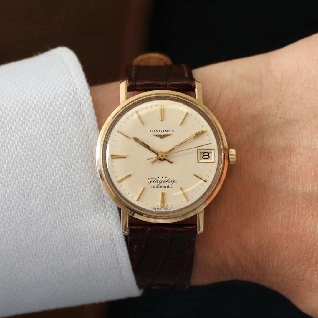Longines Flagship Ref. 3418 "Big Ship" 9k Gold, 1967