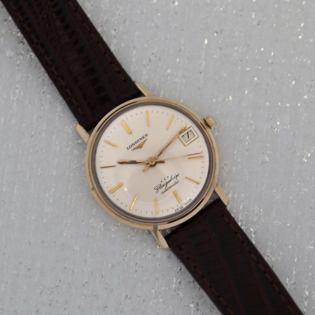 Longines Flagship Ref. 3418 "Big Ship" 9k Gold, 1967