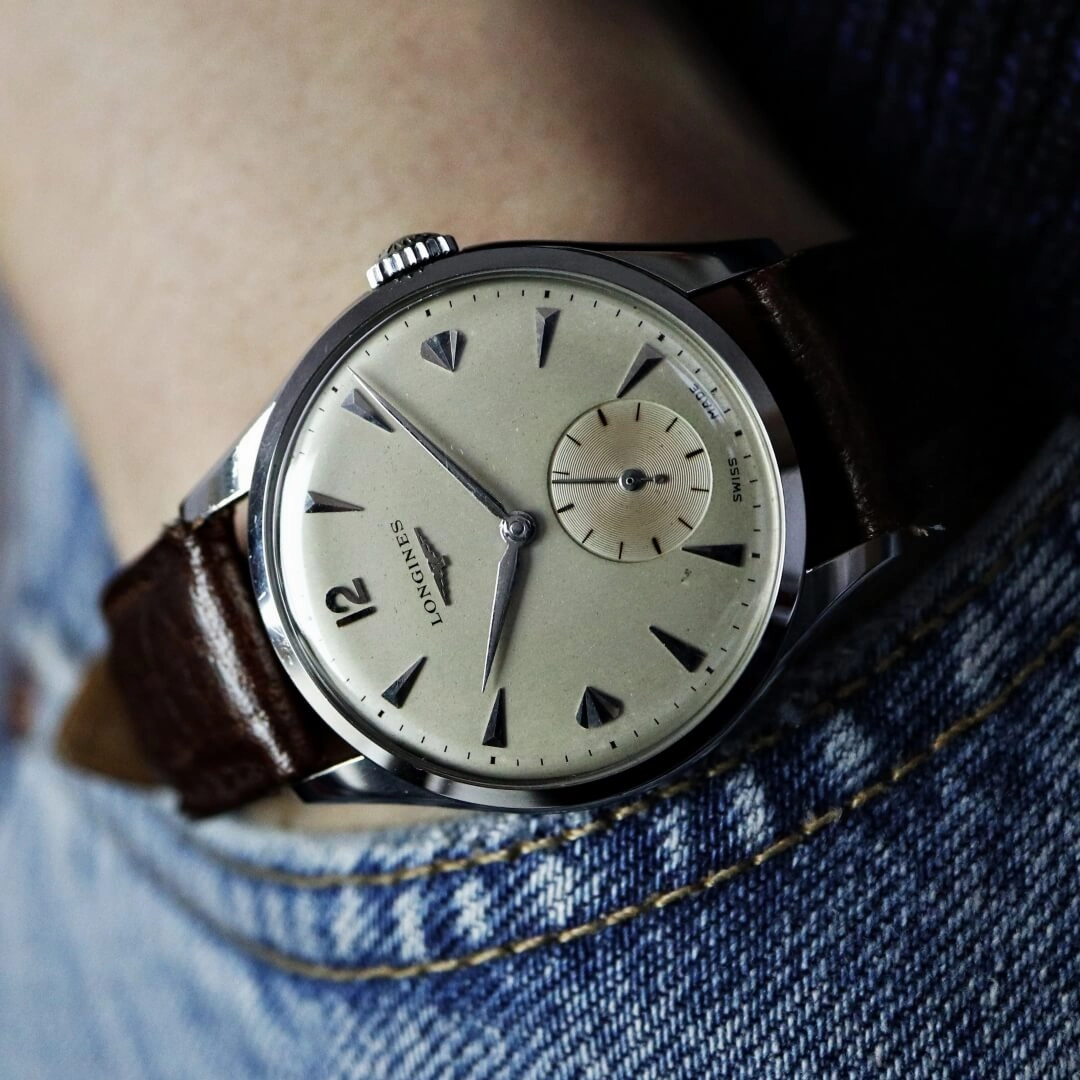 Longines Ref.7133-4, 12.68z, 1955 Men's Vintage Watch