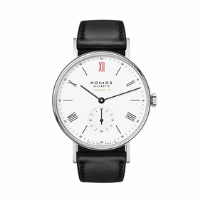 Ludwig Neomatik fr rzte Ohne Grenzen 36.4mm - White on Leather Strap