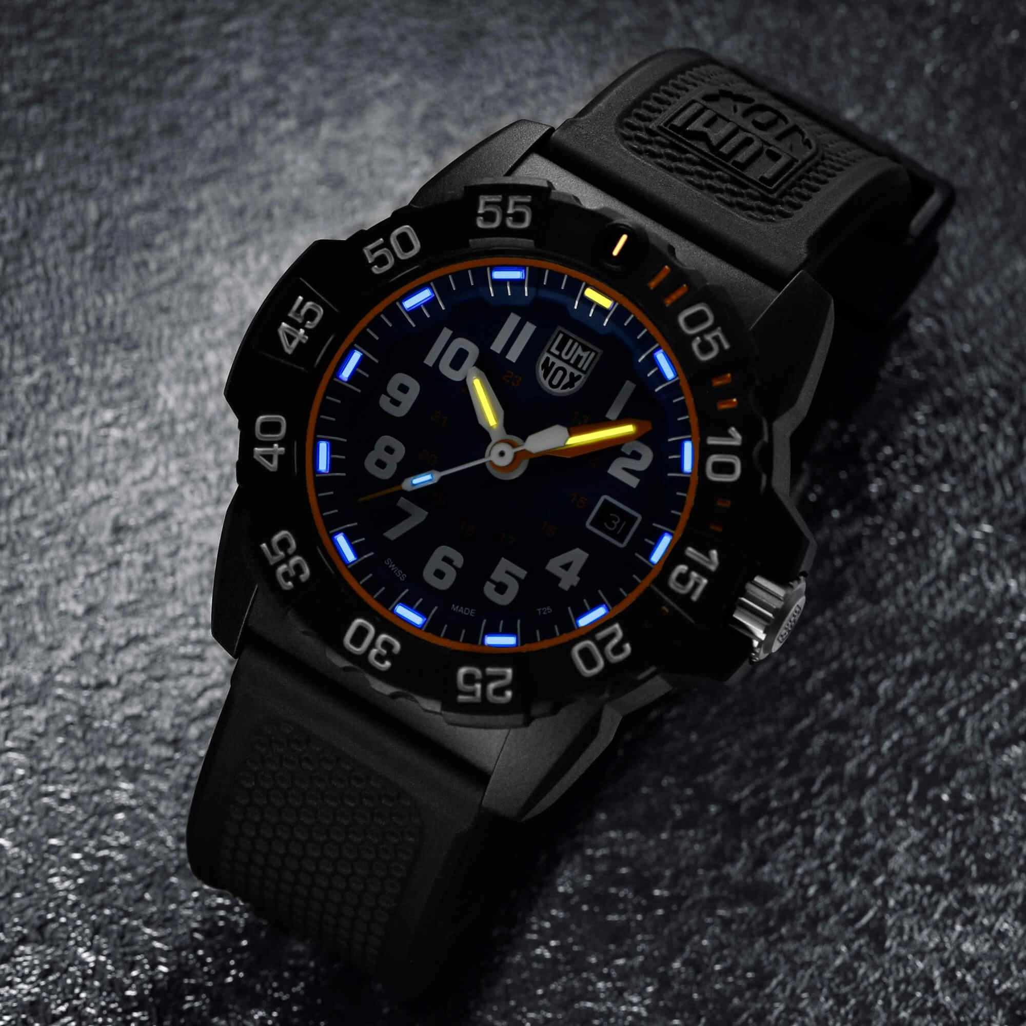 Luminox 3503.NSF Men's Watch - Navy Seal Foundation Blue Dial Strap