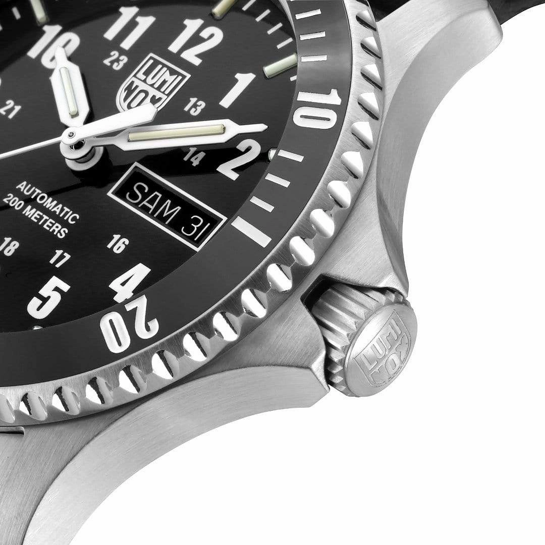 Luminox Automatic Sport Timer Black Dial Stainless Steel Watch XS.0921.M