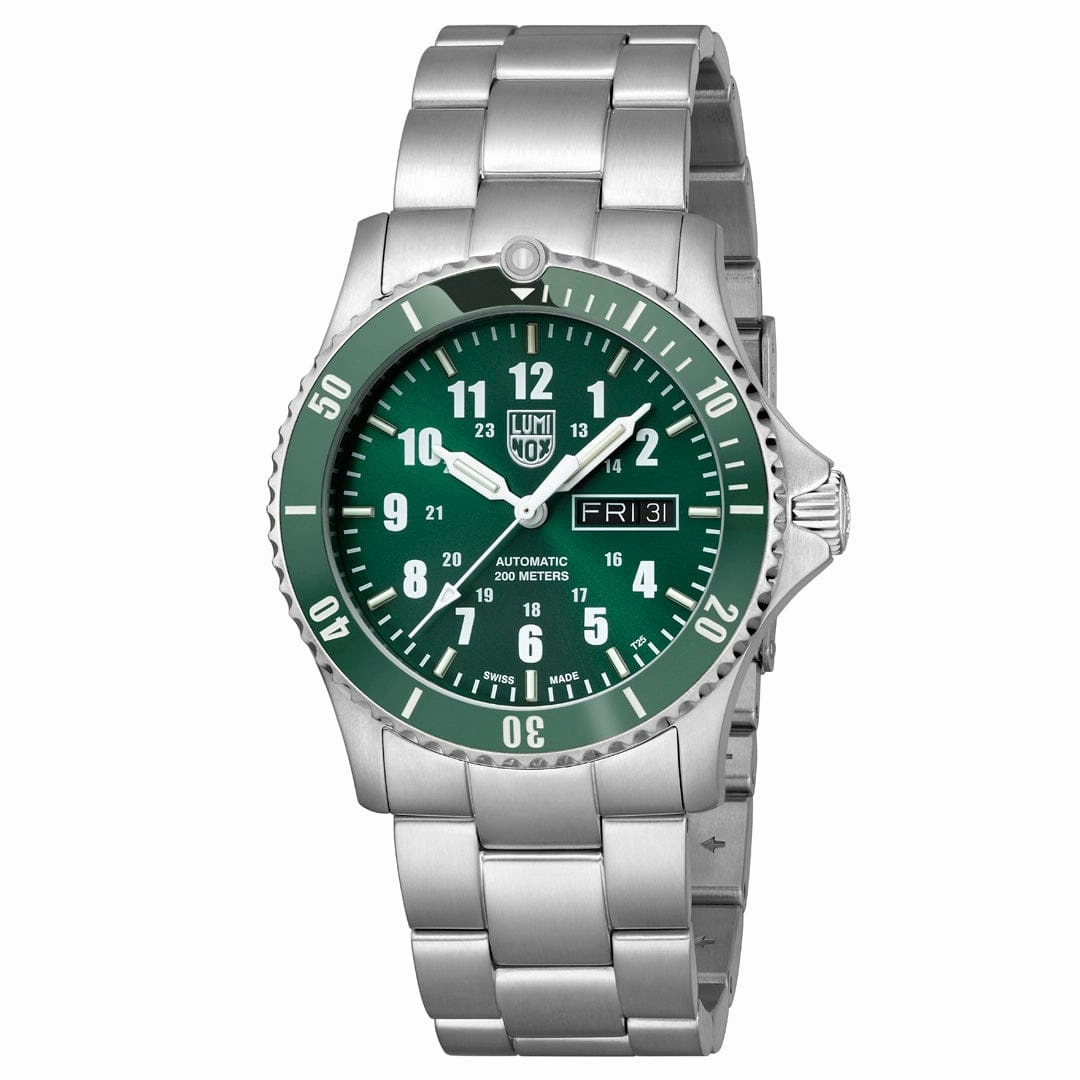 Luminox Automatic Sport Timer Green Dive 42 mm Watch XS.0937