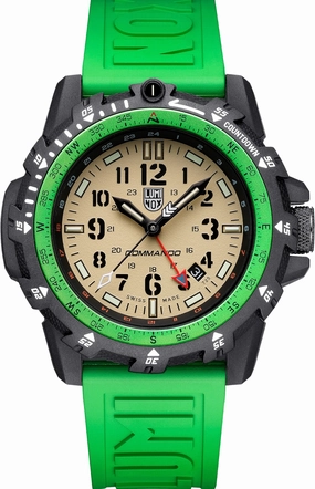 Luminox Land Commando Raider 3320 Series Green Watch