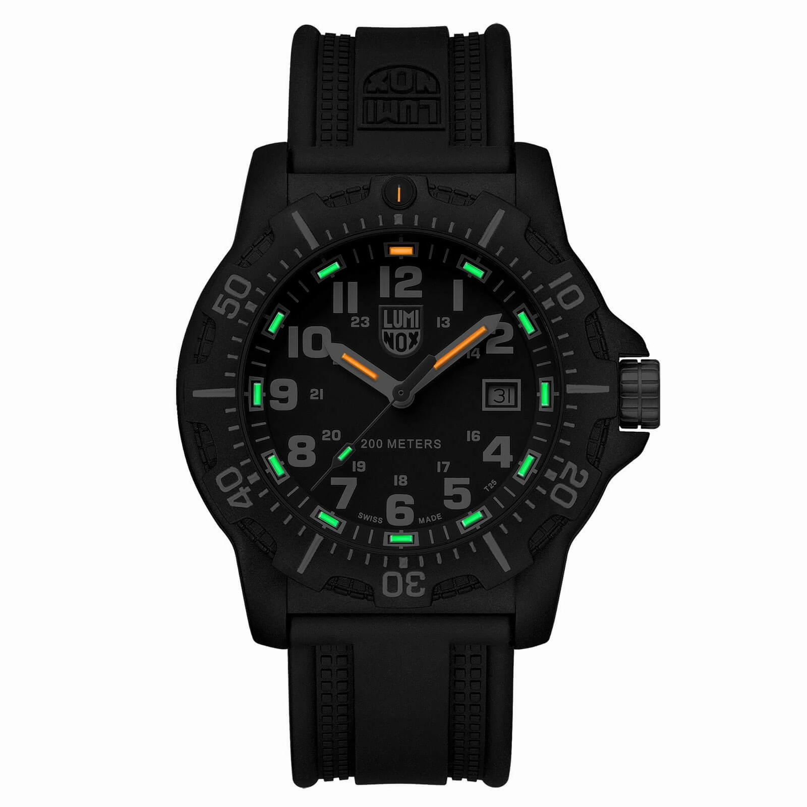 Luminox Men's 8881 Black Ops Watch - Black Dial Rubber Strap