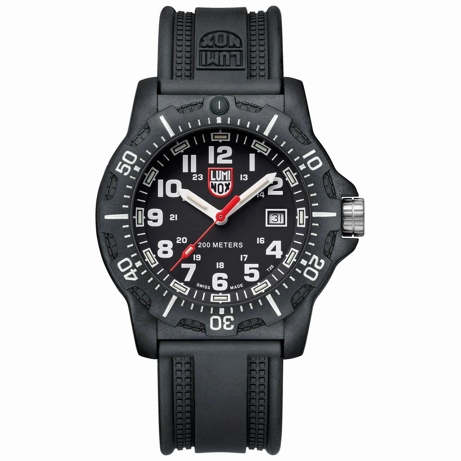 Luminox Men's 8881 Black Ops Watch - Black Dial Rubber Strap