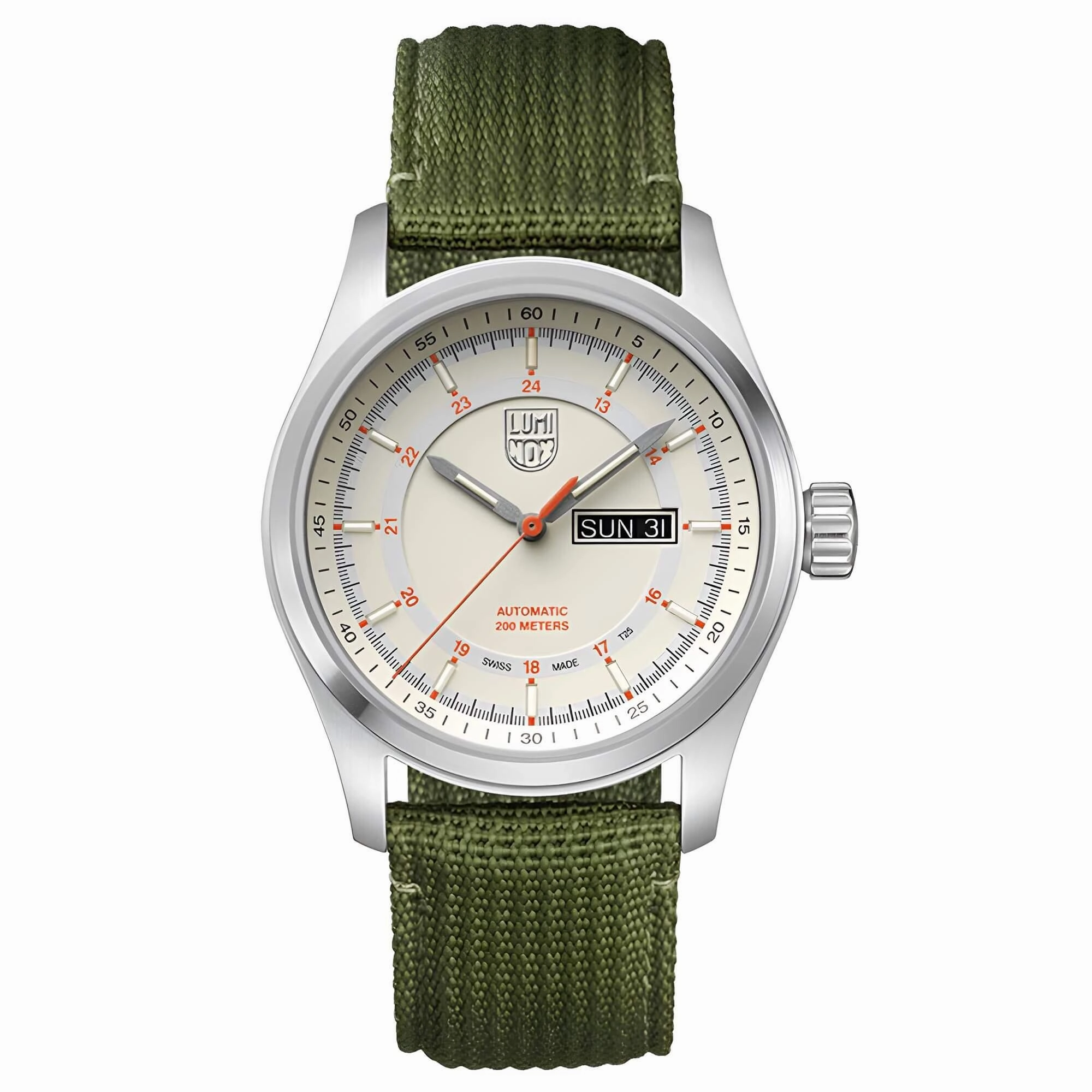 Luminox Men's Automatic Watch - Atacama Field Power Reserve Off-White Dial | 1907.NF