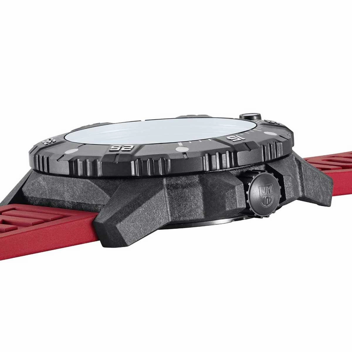 Luminox Men's Automatic Watch - Master Carbon Seal Black Dial Rubber Strap Dive | 3875