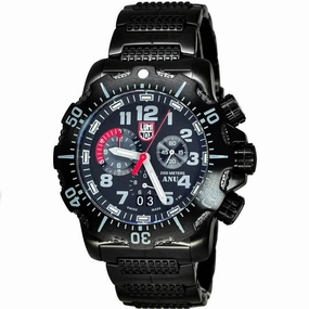 Luminox Men's Chronograph Watch - ANU 4240 Series Black Dial Bracelet | 4242