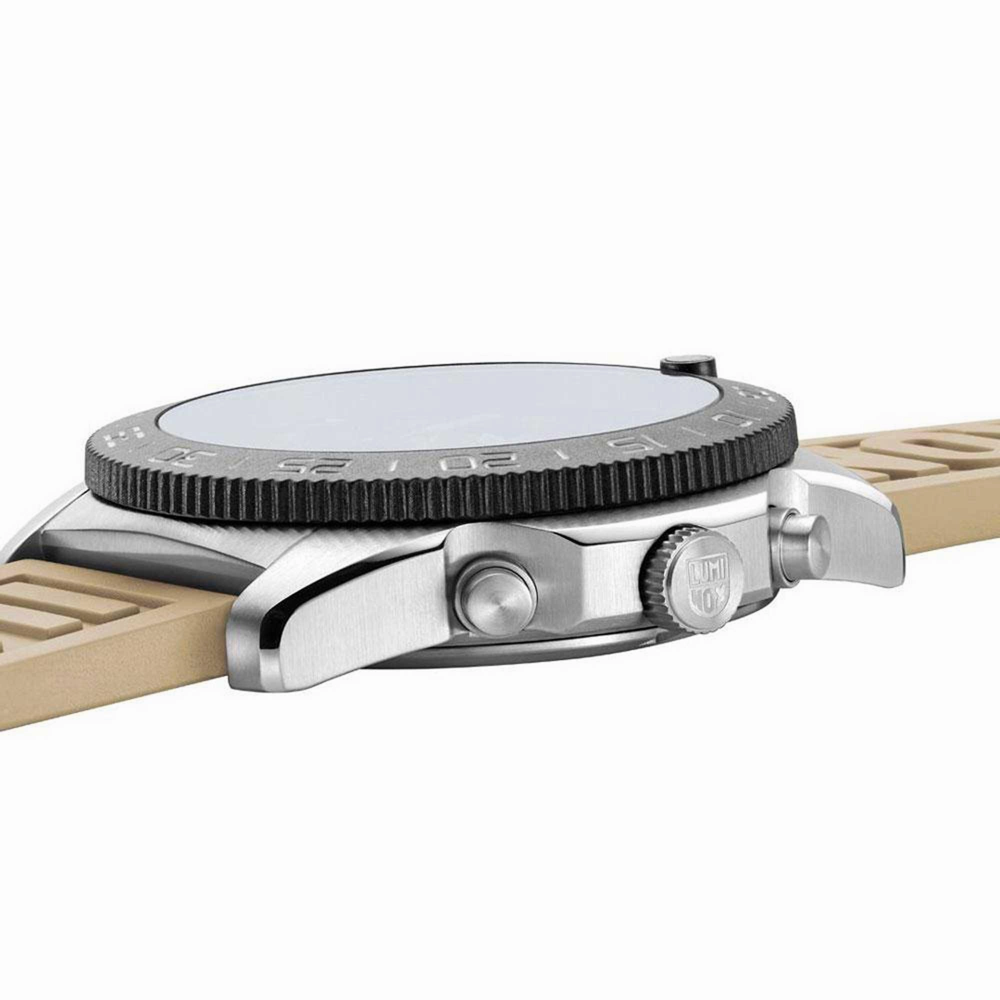 Luminox Men's Chronograph Watch - Pacific Diver Black and Sand Dial Strap | XS.3150