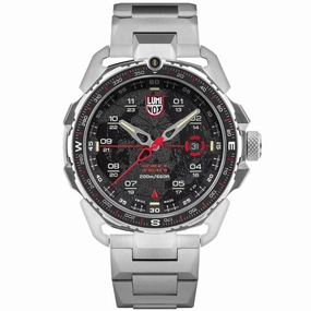 Luminox Men's Quartz Watch - Ice-Sar Arctic 1200 Series Black Dial Bracelet Dive | 1202