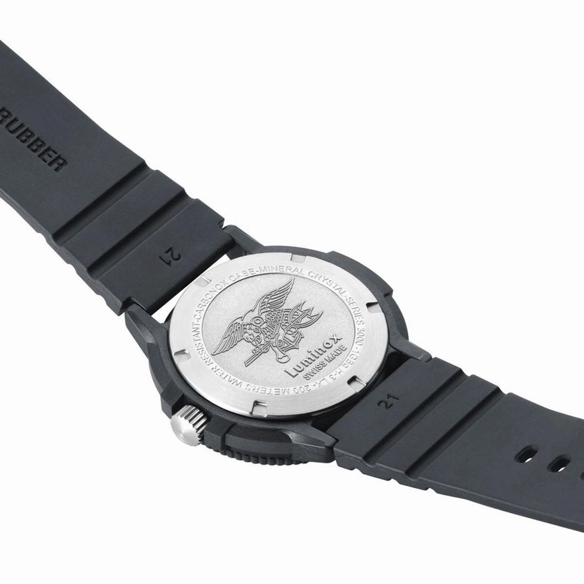 Luminox Men's Quartz Watch - Navy Seal Evo Rotating Bezel Rubber Strap | 3001.EVO.OR