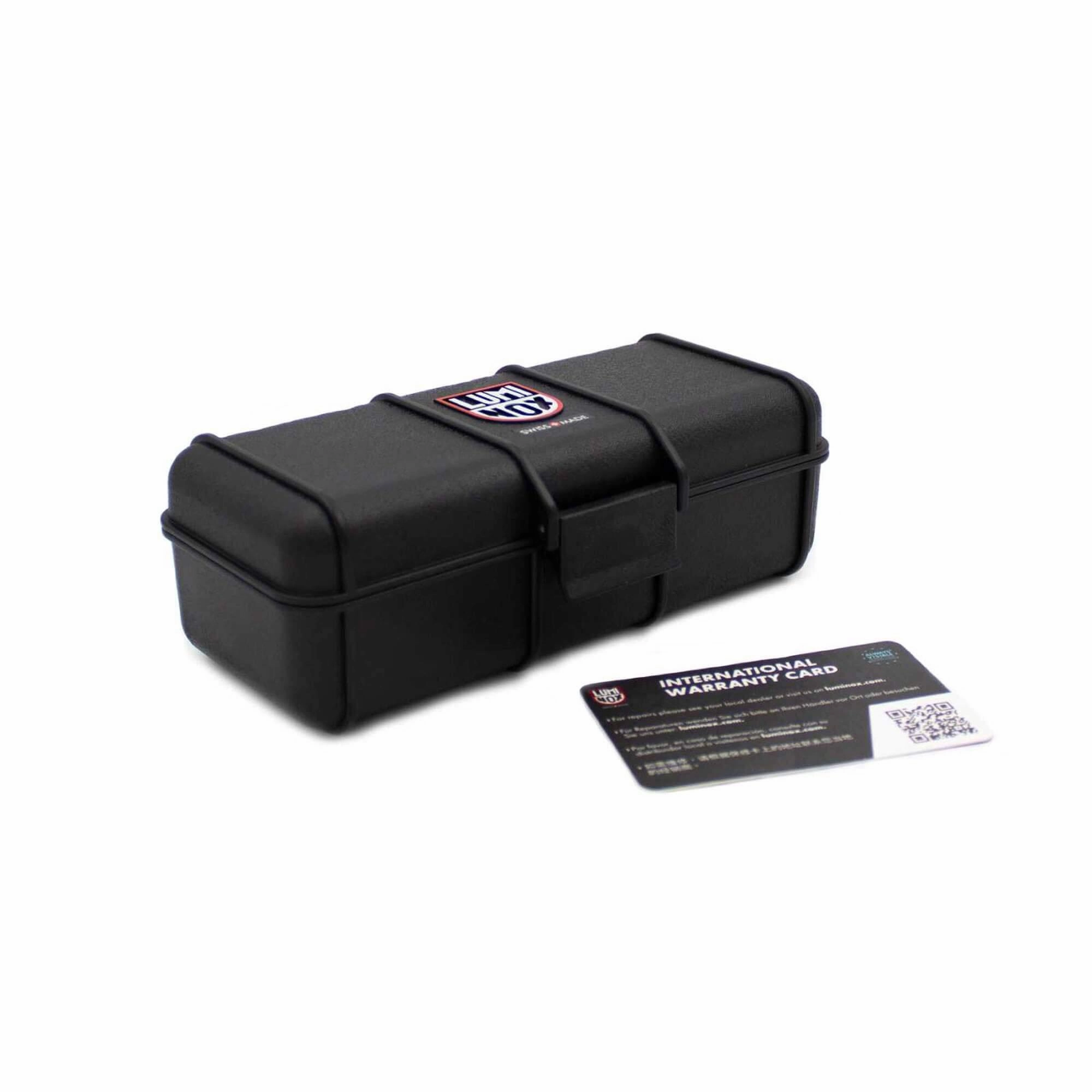 Luminox Men's Quartz Watch - Navy SEAL Foundation Black Rubber Strap | XS.3602.NSF