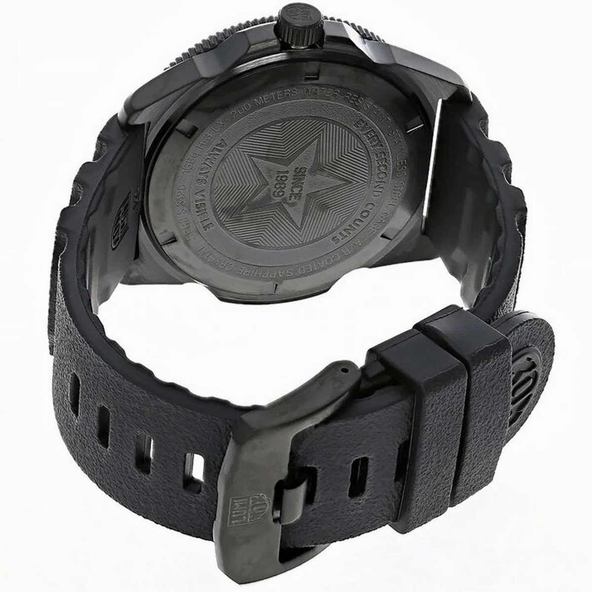 Luminox Men's Quartz Watch - Pacific Diver Rotating Bezel Black Strap | 3121.BO