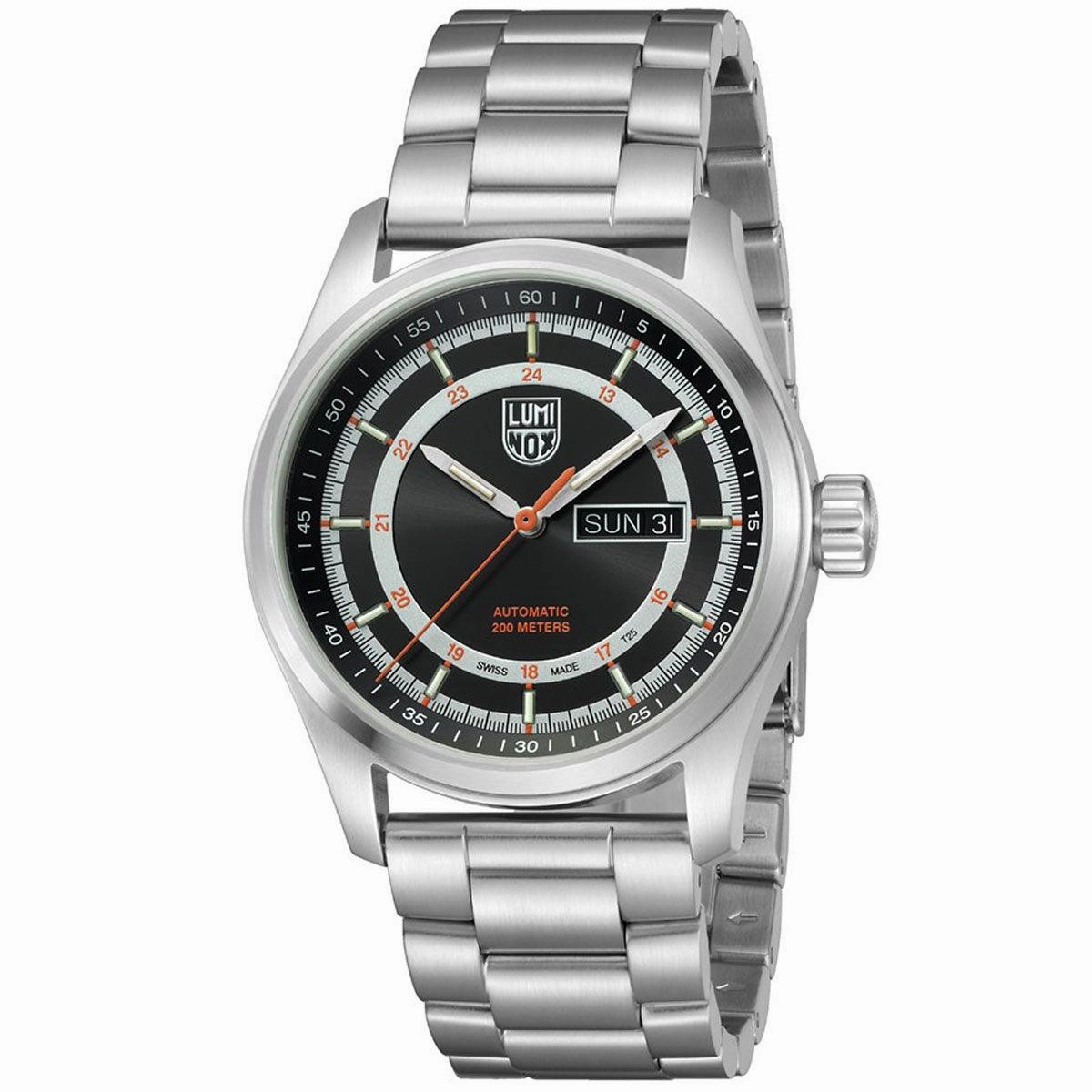 Luminox Men's Swiss Automatic Watch - Atacama Field Stainless Steel Bracelet | 1902