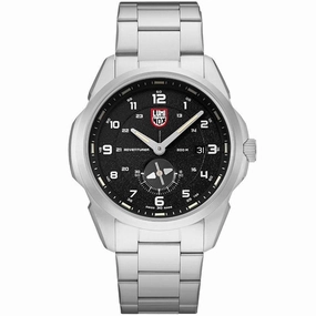 Luminox Men's Swiss Quartz Watch - Atacama Adventurer Black Dial Bracelet Dive | 1762
