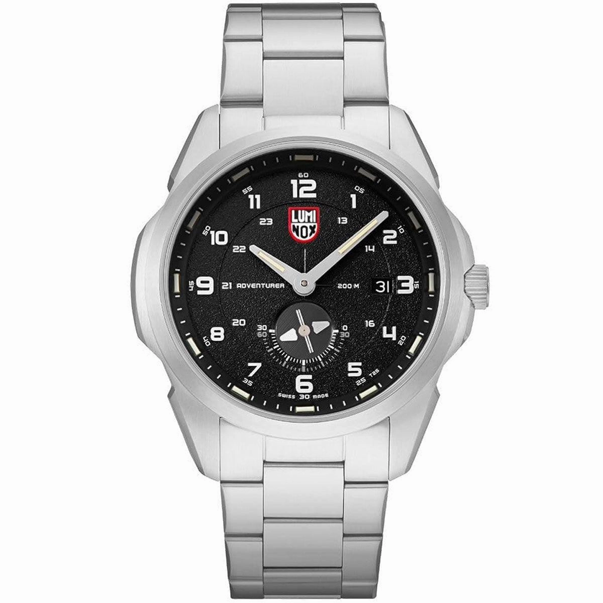 Luminox Men's Swiss Quartz Watch - Atacama Adventurer Black Dial Bracelet Dive | 1762