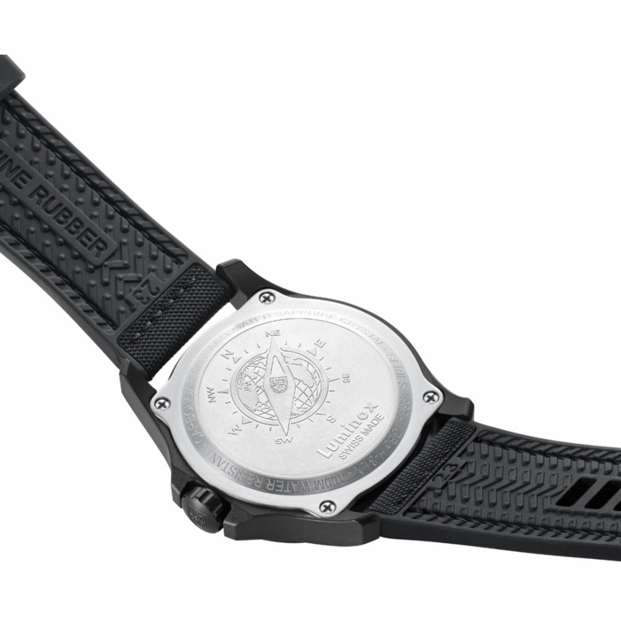 Luminox Men's Watch - Atacama Field Quartz Green Dial Black Rubber Strap | XL.1977