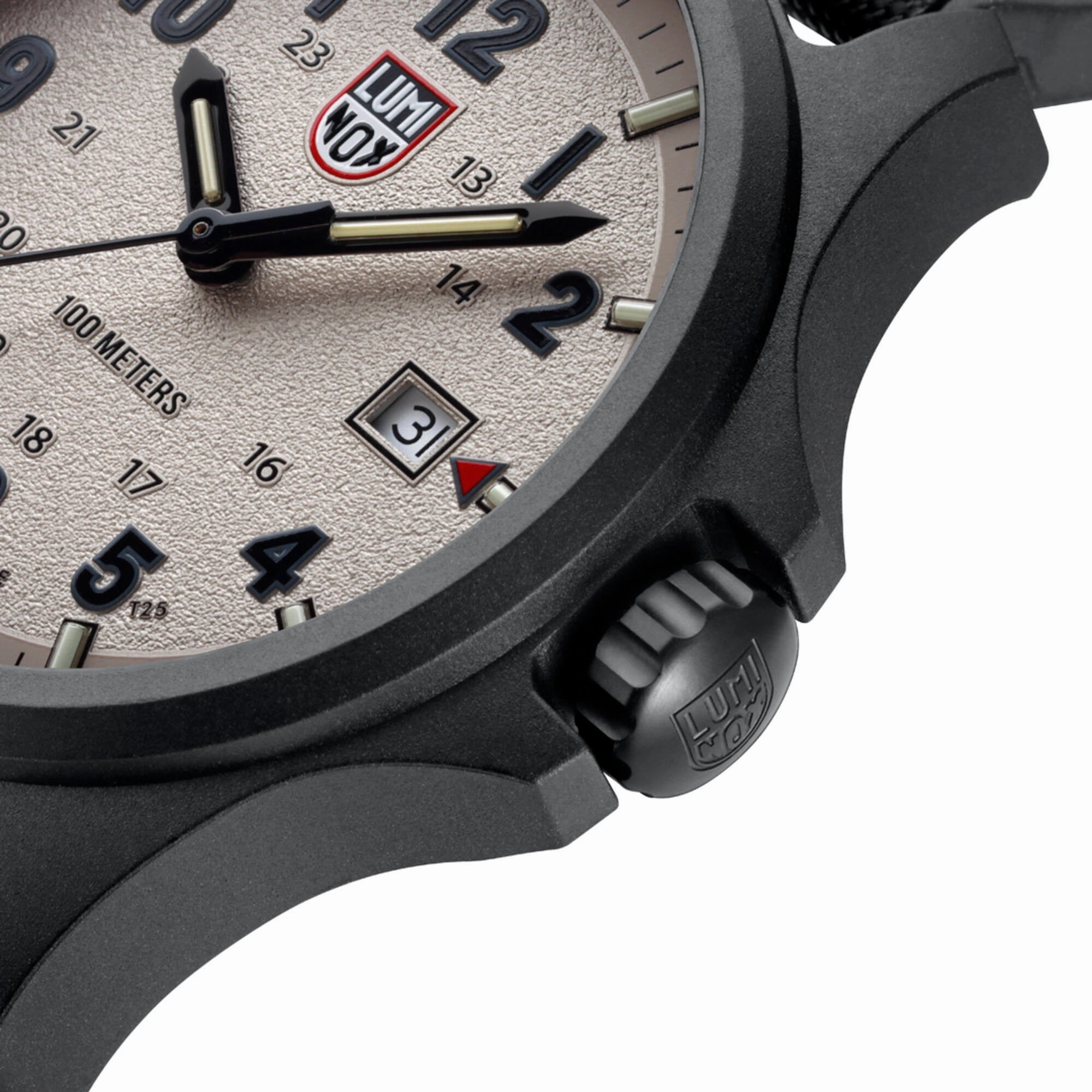 Luminox Men's Watch - Atacama Field Warm Grey Dial Black Rubber Strap | XL.1971.SET