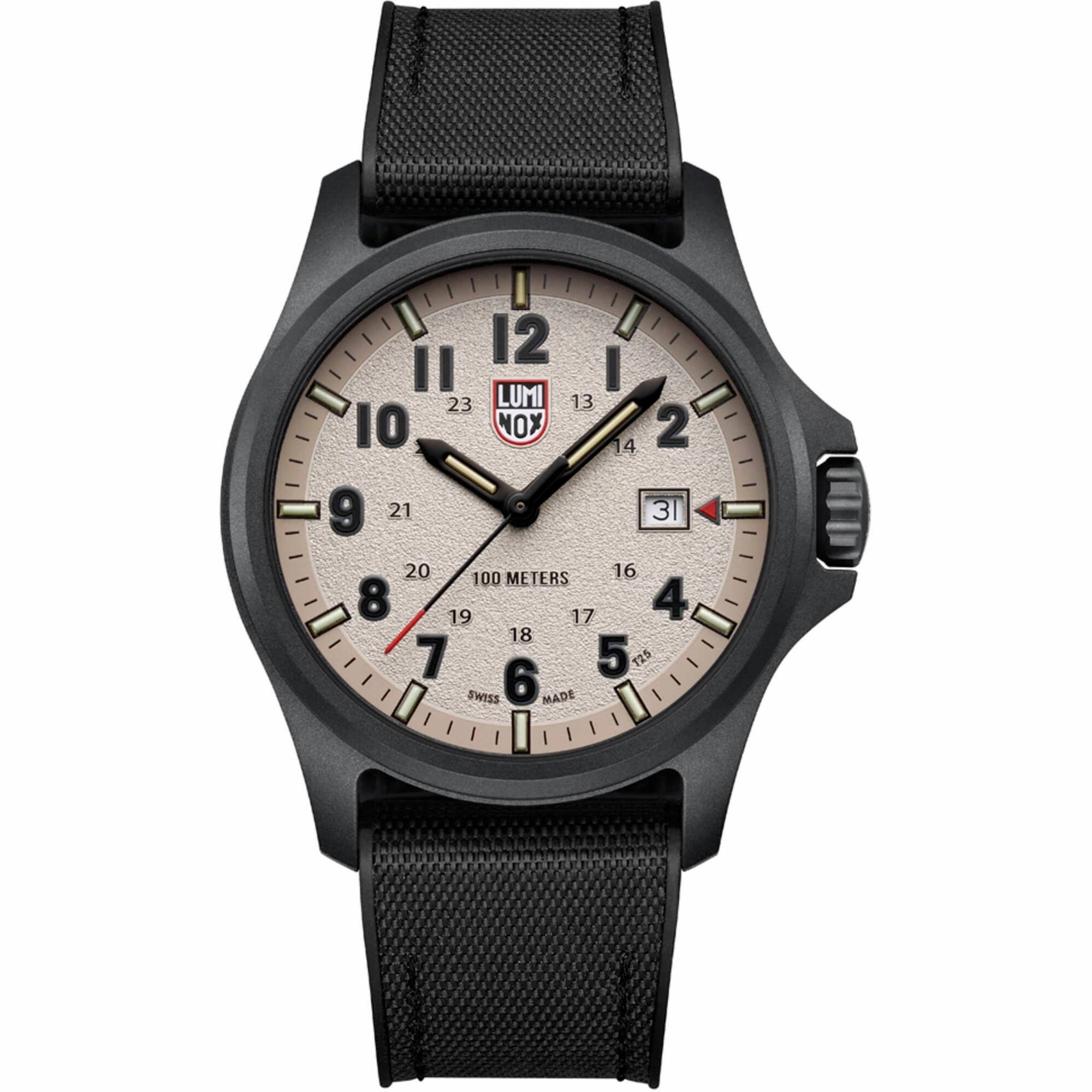 Luminox Men's Watch - Atacama Field Warm Grey Dial Black Rubber Strap | XL.1971.SET