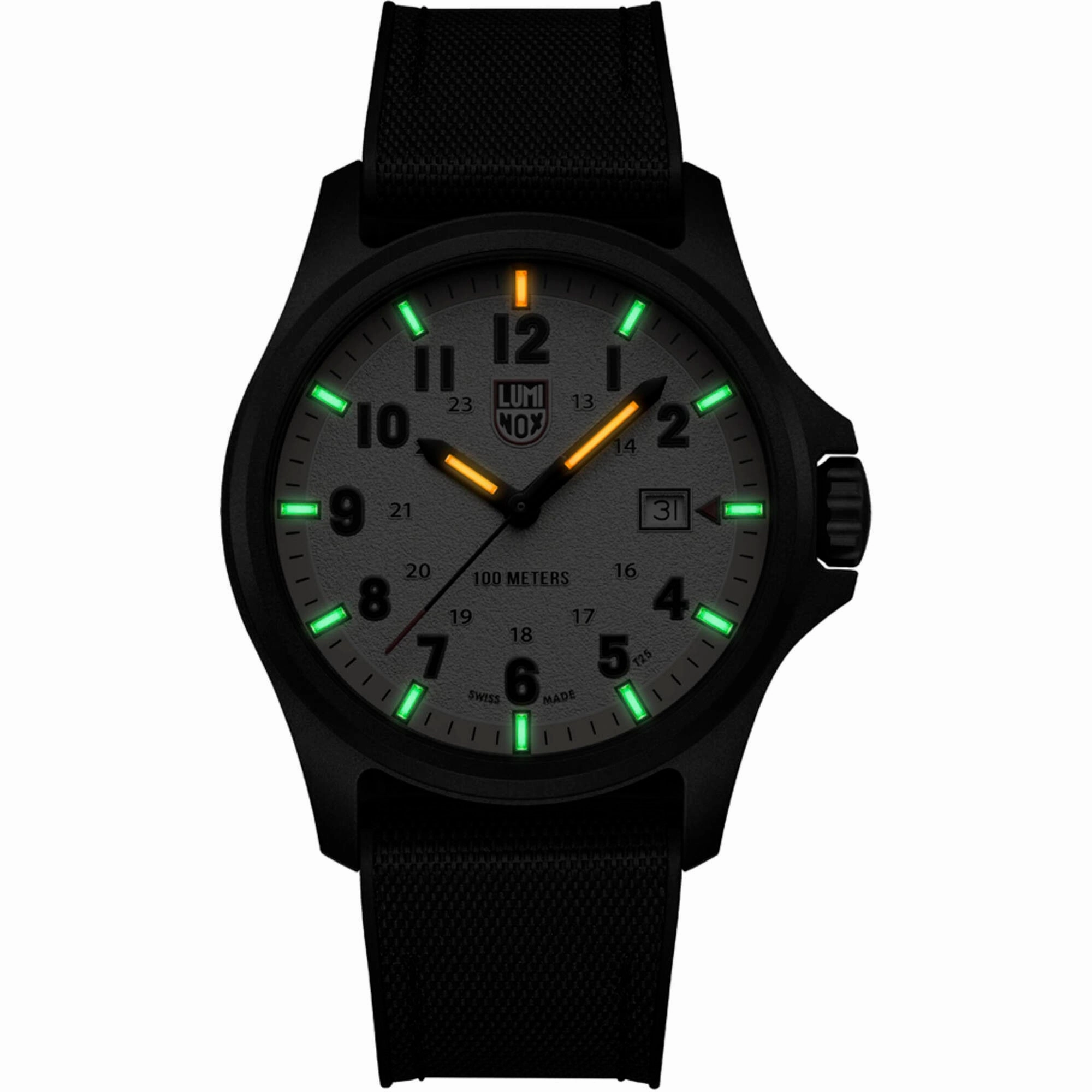 Luminox Men's Watch - Atacama Field Warm Grey Dial Black Rubber Strap | XL.1971.SET