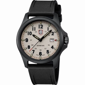 Luminox Men's Watch - Atacama Field Warm Grey Dial Black Rubber Strap | XL.1971.SET