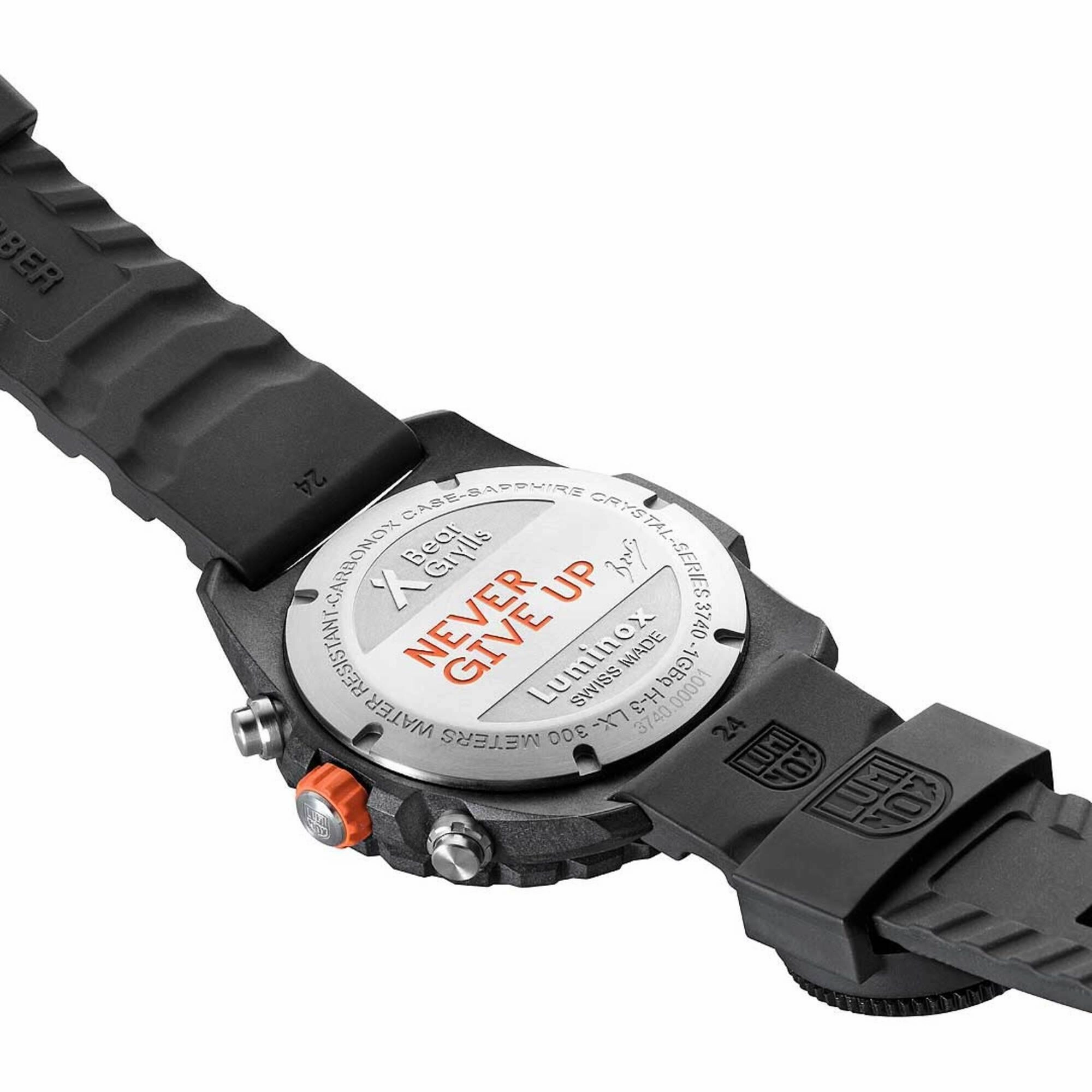 Luminox Men's Watch - Bear Grylls Survival Master Chronograph Black Strap | XB.3748
