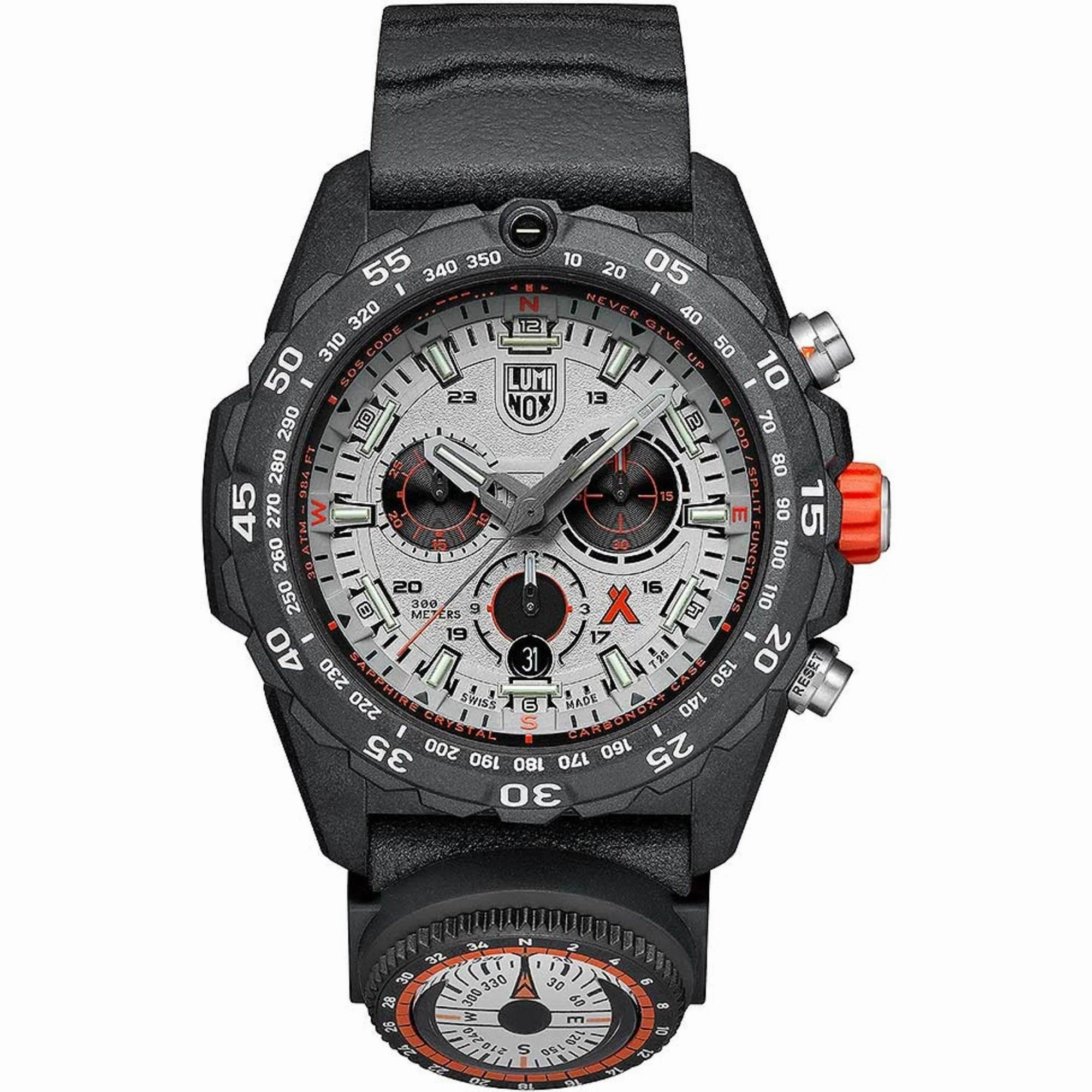 Luminox Men's Watch - Bear Grylls Survival Master Chronograph Black Strap | XB.3748