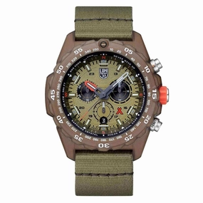 Luminox Men's Watch - Bear Grylls Swiss Quartz Chronograph Green Strap | XB.3757.ECO