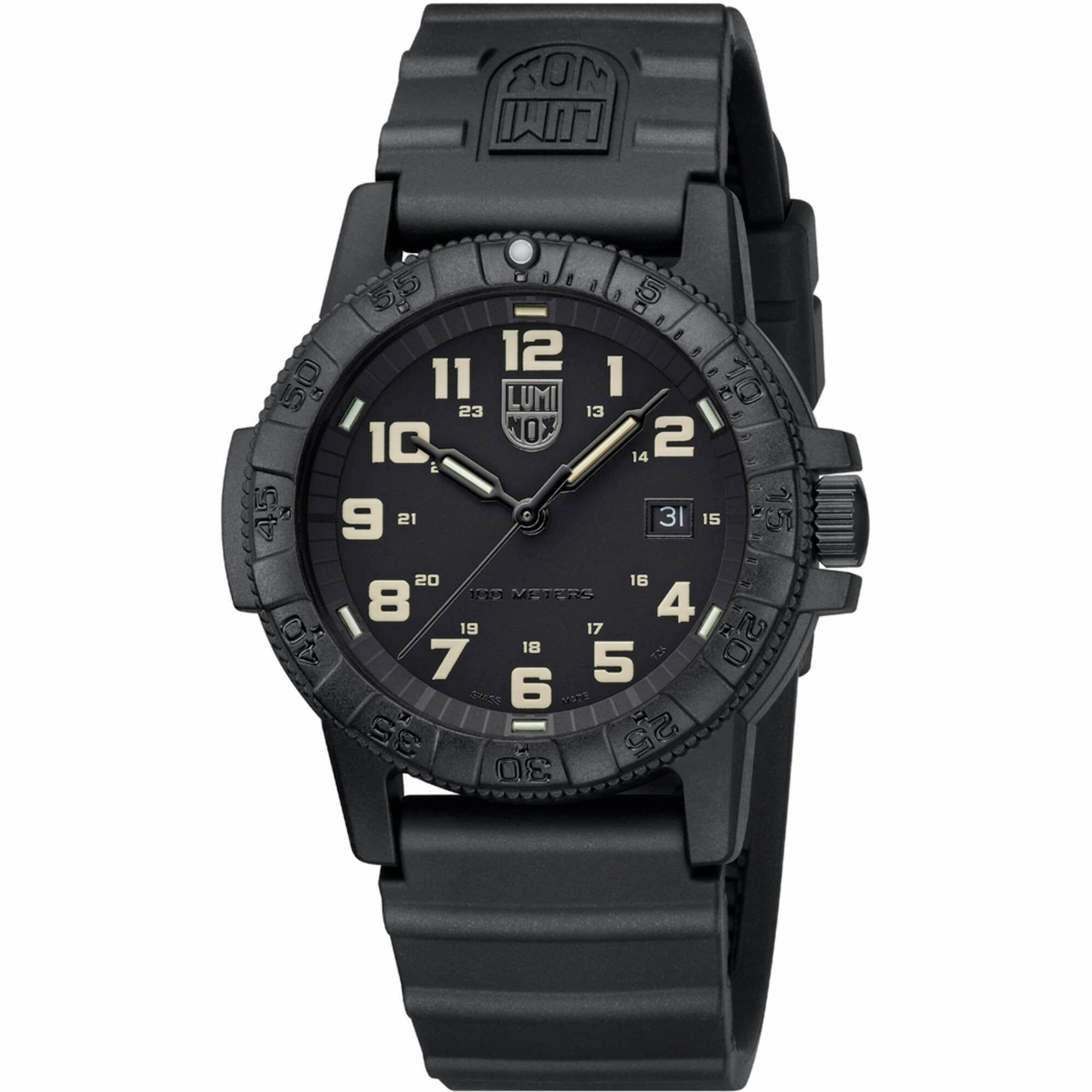 Luminox Men's Watch - Leatherback Sea Turtle Giant Black Dial Rubber Strap | XS.0330