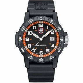 Luminox Men's Watch - Leatherback SEA Turtle Giant Black Dial Strap | XS.0329.1