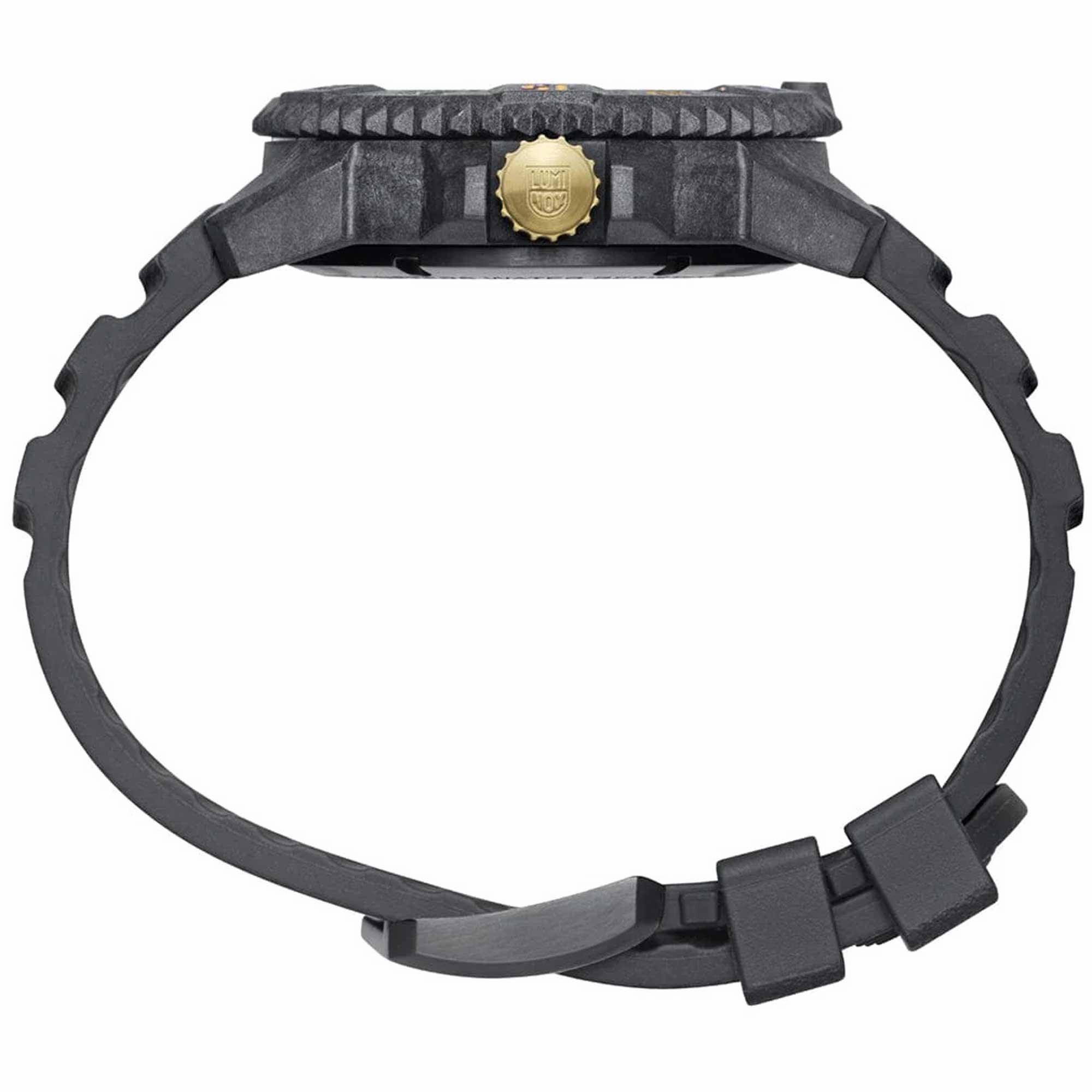 Luminox Men's Watch - Master Carbon Navy Seal Black Dial Strap | XS.3805.NOLB.SET