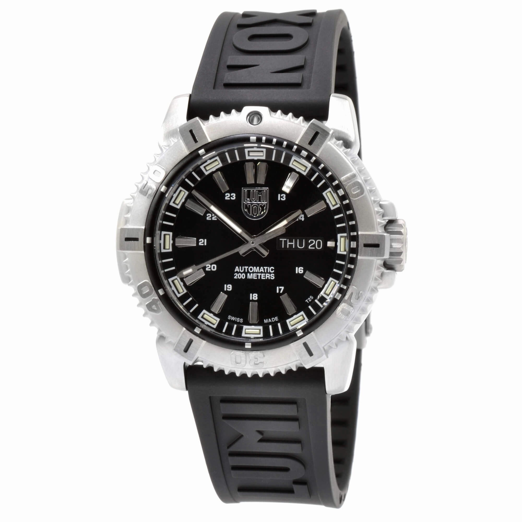 Luminox Men's Watch - Modern Mariner Rotating Bezel Black Rubber Strap | XS.6501.NV.R