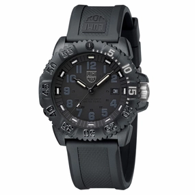 Luminox Men's Watch - Navy Seal Foundation Colormark Black Dial Rubber Strap | 3051.GO.NSF