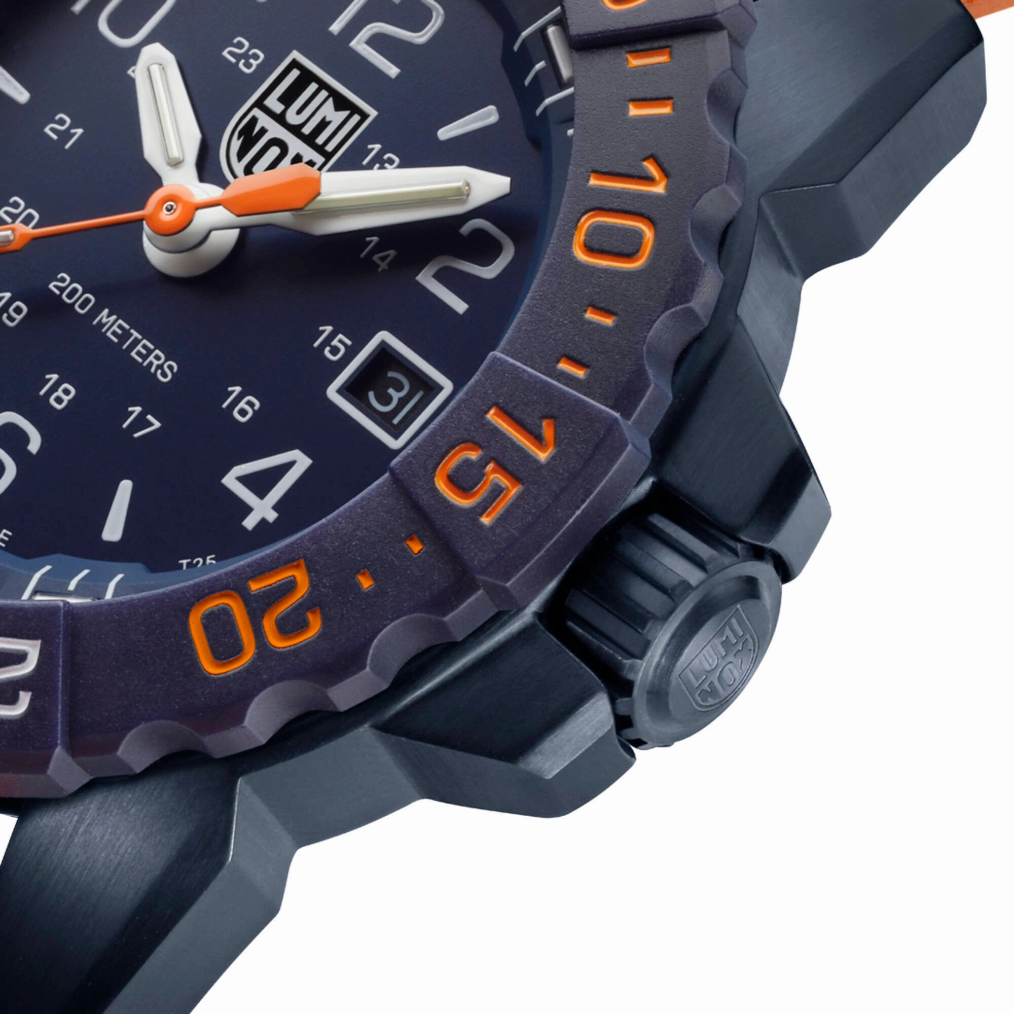 Luminox Men's Watch - Navy Seal Foundation Orange Rubber Strap | XS.3253.CBNSF.SET