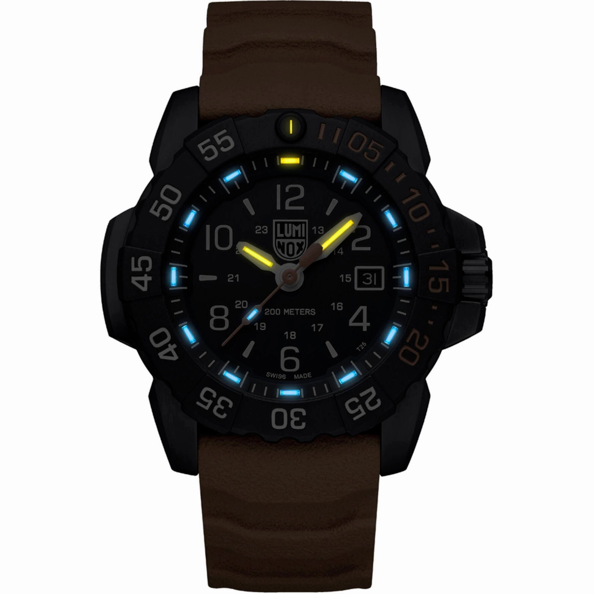 Luminox Men's Watch - Navy Seal Foundation Orange Rubber Strap | XS.3253.CBNSF.SET