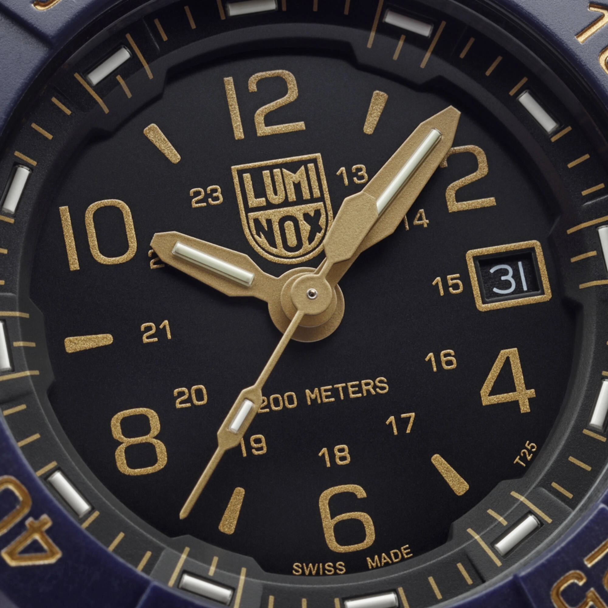 Luminox Men's Watch - Navy Seal Foundation Quartz Blue Rubber Strap | XS.3255.CB.NSF