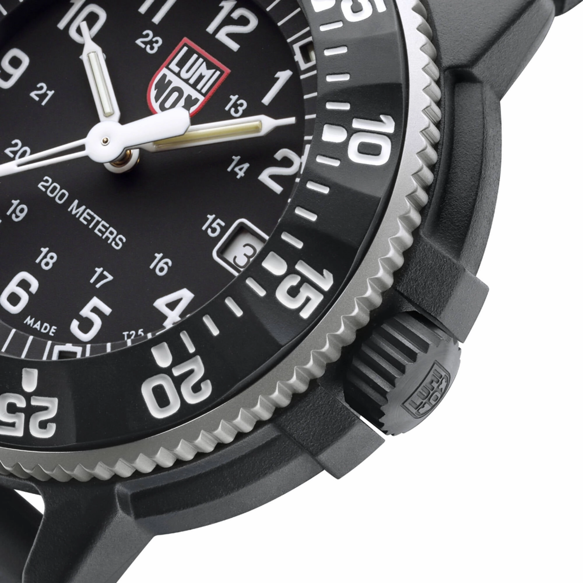 Luminox Men's Watch - Navy Seal Original Black Dial Quartz Rubber Strap | XS.3001.H